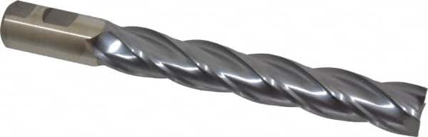 Square End Mill: 1'' Dia, 6'' LOC, 1'' Shank Dia, 8-1/2'' OAL, 4 Flutes, Cobalt MPN:17016444