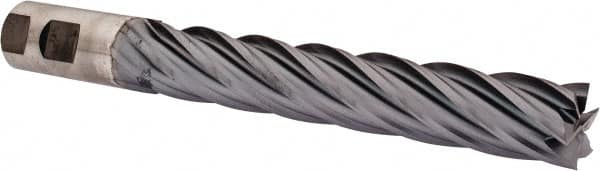 Square End Mill: 1'' Dia, 6'' LOC, 1'' Shank Dia, 8-1/2'' OAL, 6 Flutes, Cobalt MPN:17016448