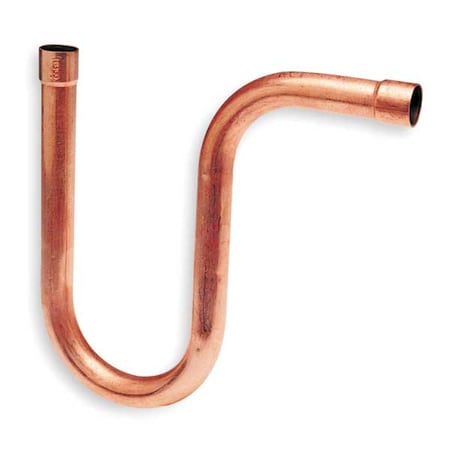 P-trap, Copper, Cup 5/8 in, FTG 5/8 in MPN:698 5/8