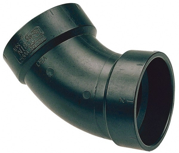 Drain, Waste & Vent 45 deg; Elbow: 3