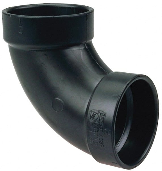 Drain, Waste & Vent 90 deg; Elbow: 3