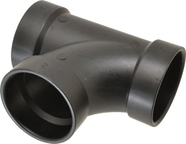 Drain, Waste & Vent Sanitary Tee: 2