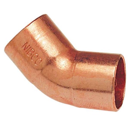 Elbow, Copper, Cup 6 in, FTG 6 in MPN:606 6