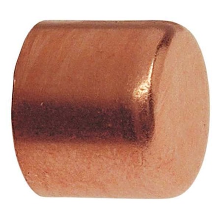 Cap, Wrot Copper, Cup 5/8 in MPN:617 5/8