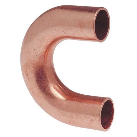 Return Bend, Copper, Cup 2 in, FTG 2 in MPN:638 2