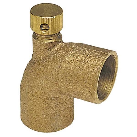 Elbow, Bronze, Cup 1/2 in, FTG 1/2 in MPN:705D 1/2