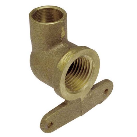 Elbow, Bronze, Cup 1/2 in, FNPT 1/2 in MPN:70735A 1/2