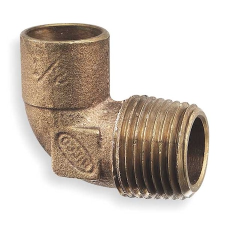 Elbow, 90, Low Lead Cast Bronze, C x MNPT MPN:7074LF-12