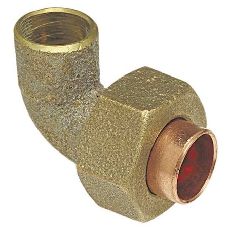 UnionElbow, Bronze, Cup3/4in, FTG3/4in MPN:7076 3/4