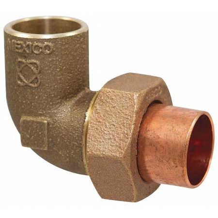 UnionElbow, Bronze, Cup1/2in, FTG1/2in MPN:7076-LF 1/2