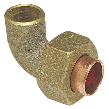 UnionElbow, Bronze, Cup3/4in, FTG3/4in MPN:7076-LF 3/4