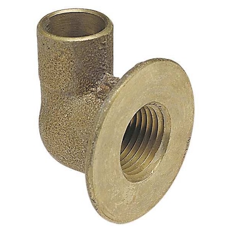 FlangeElbow, Bronze, Cup1/2