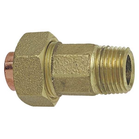 Union, Bronze, Cup 3/8 in, MNPT 3/8 in MPN:7334 3/8