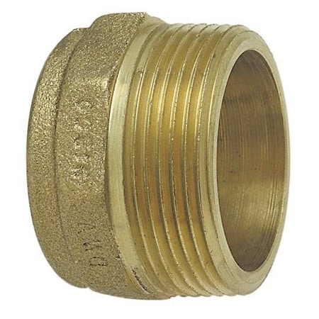 DWV Adapter, Cast Bronze, C x MNPT, 2 In MPN:804 2