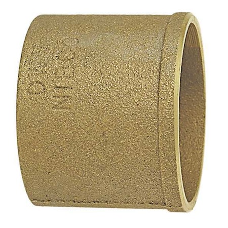 DWV No Hub Soil Pipe Adapter, Cast Bronze MPN:805N 2X2