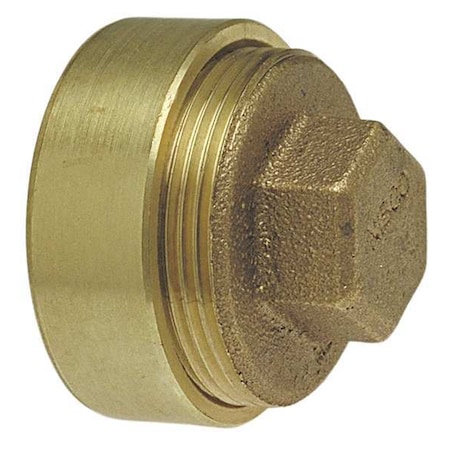 Plug, Bronze, FTG 2 in, Plug 1 1/2 in MPN:816S 2X11/2