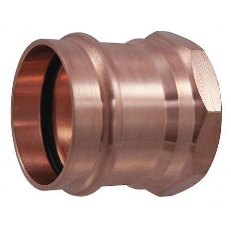 Copper, Press-fit11/4in, FNPT11/2in MPN:9025655PC