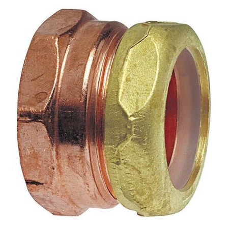 Strt, Copper, FNPT11/2in, Comp.11/2in MPN:9037 11/2X11/2