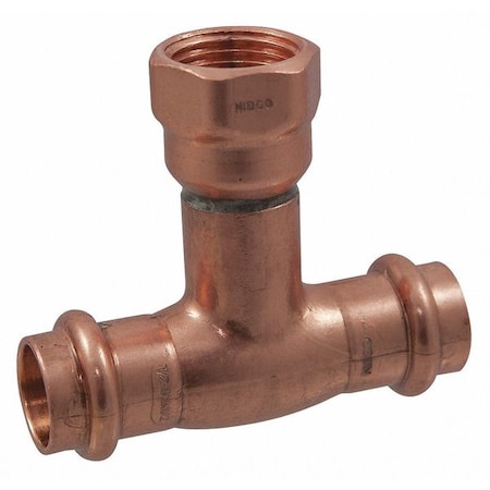 Tee, Copper, Press-fit3/4