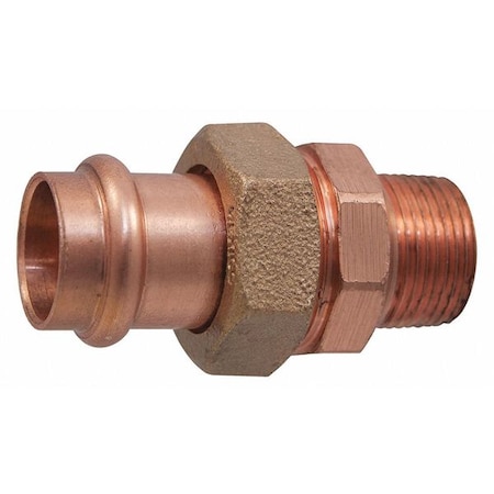 Strt, Copper, Press-fit 2 in, MNPT 2 in MPN:9256850PC