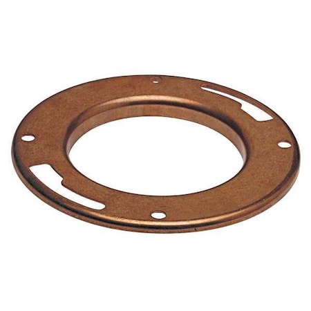 ClosetFlange, Copper, Cup4in, Flange3in MPN:951 4X3