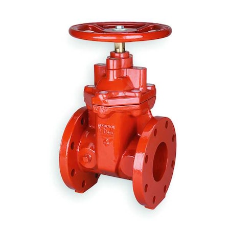 Gate Valve, Class 125, 4 In., Flange MPN:F-619-RWS