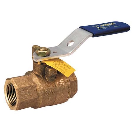 Manual 2-Way Ball Valve, NPT, Bronze MPN:T58570UL 1