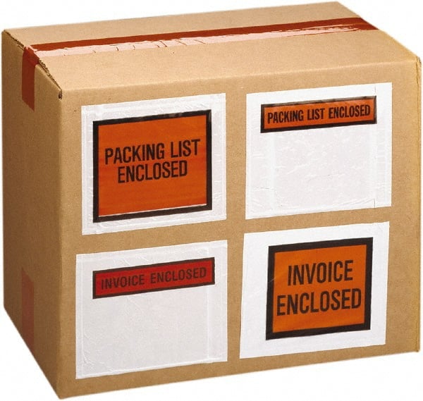 Packing Slip Envelope: Blank, 1,000 Pc MPN:PPE4BL10