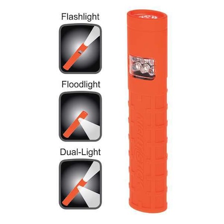 Pocket Flashligh, LED, Red, PK4 MPN:NSP-1400R
