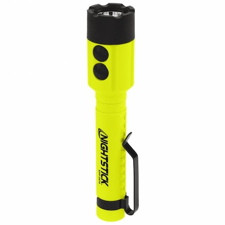 Intrinsically Safe Handheld Flashlight, Black, Green, AA MPN:XPP-5414GX