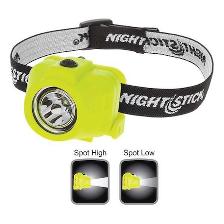 Intrinsically Safe Headlamp, LED, Lumens: 90/50 MPN:XPP-5450G