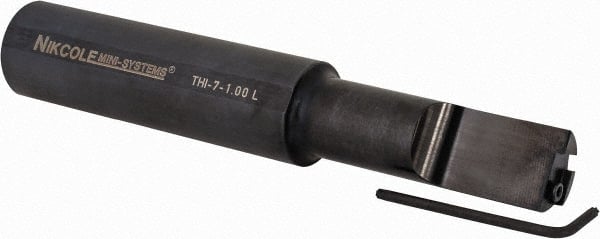 Indexable Grooving-Cutoff Toolholder: THI-1.00 LH, 1-1/4 in Max Depth of Cut, Left Hand MPN:THI-1.00 LH Indexable Grooving-Cutoff Toolholder: THI-1.00 LH, 1-1/4 in Max Depth of Cut, Left Hand MPN:THI-1.00 LH