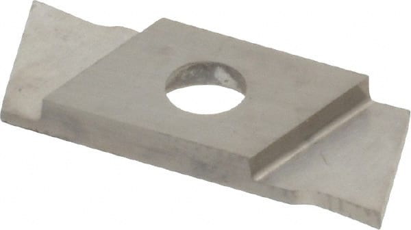 Cutoff Insert: GIE-7-GP-1.0 L-N C2, Carbide, 1 mm Cutting Width MPN:GIE7GP1.0 O-NC2