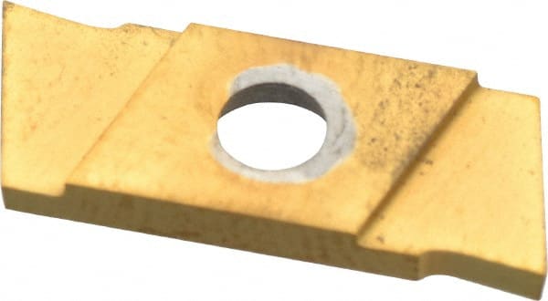 Cutoff Insert: GIE 7 GP 1.5 L L GOLD, Carbide, 1.5 mm Cutting Width MPN:GIE7GP1.5LLGOLD
