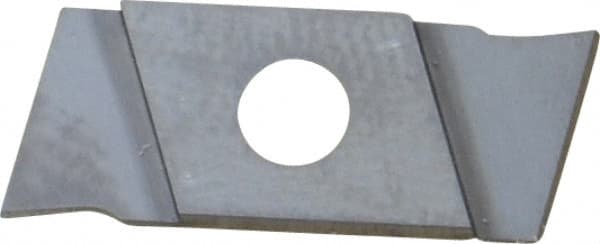 Cutoff Insert: GIE-7-GP-1.0 R-L C2, Carbide, 1 mm Cutting Width MPN:GIE7GP1.OR-L C2