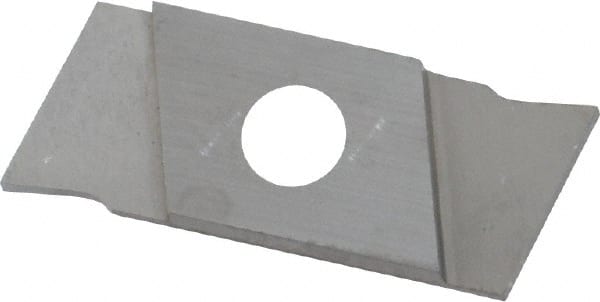 Cutoff Insert: GIE-7-GP-1.0 R-N C2, Carbide, 1 mm Cutting Width MPN:GIE7GP1.OR-N C2