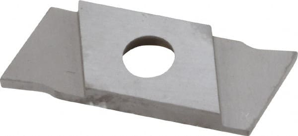 Cutoff Insert: GIE-7-GP-1.0 R-R C5, Carbide, 1 mm Cutting Width MPN:GIE7GP1.OR-R C5