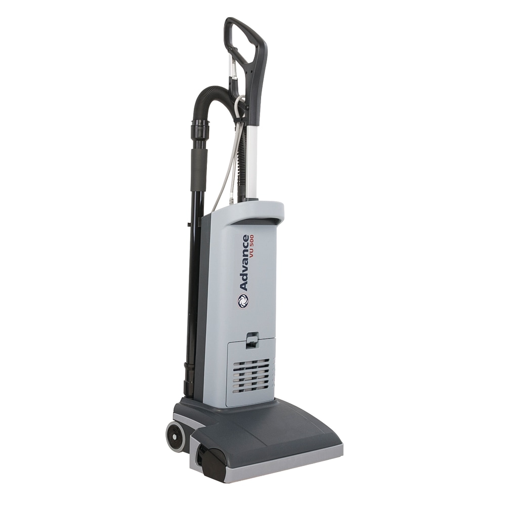 Nilfisk Advance VU500 15in Corded HEPA Bagged Upright Vacuum, Gray MPN:107404754