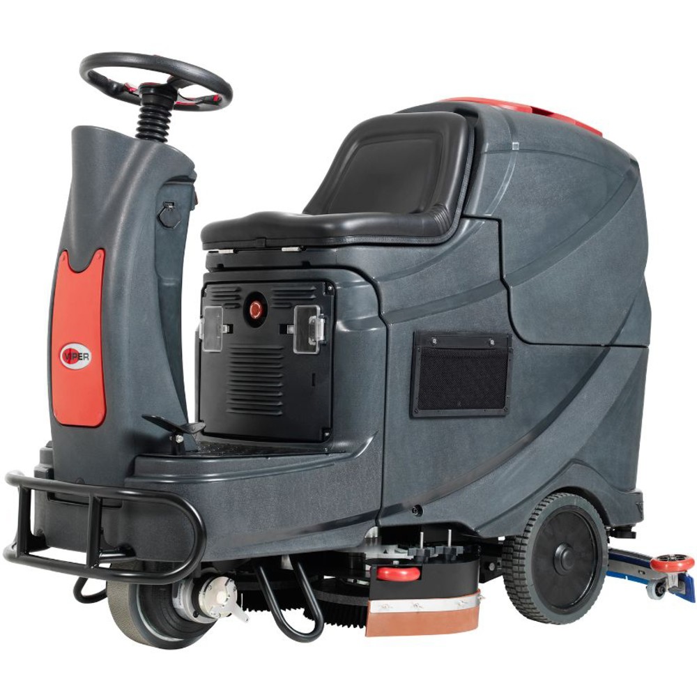 Nilfisk Viper AS710R-245 Ride-On Floor Scrubber, 28in Diameter MPN:50000318