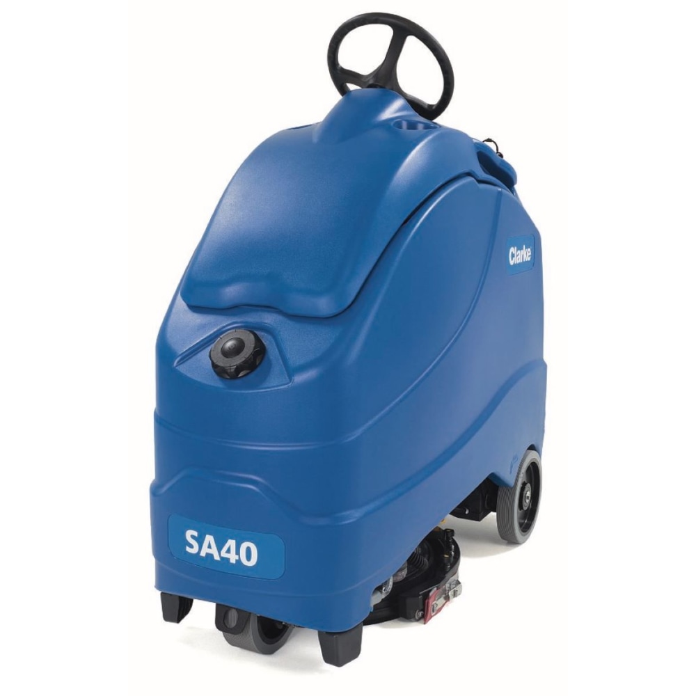 Nilfisk Clarke SA40 Disc Battery-Powered Stand-On Floor Scrubber MPN:56104486