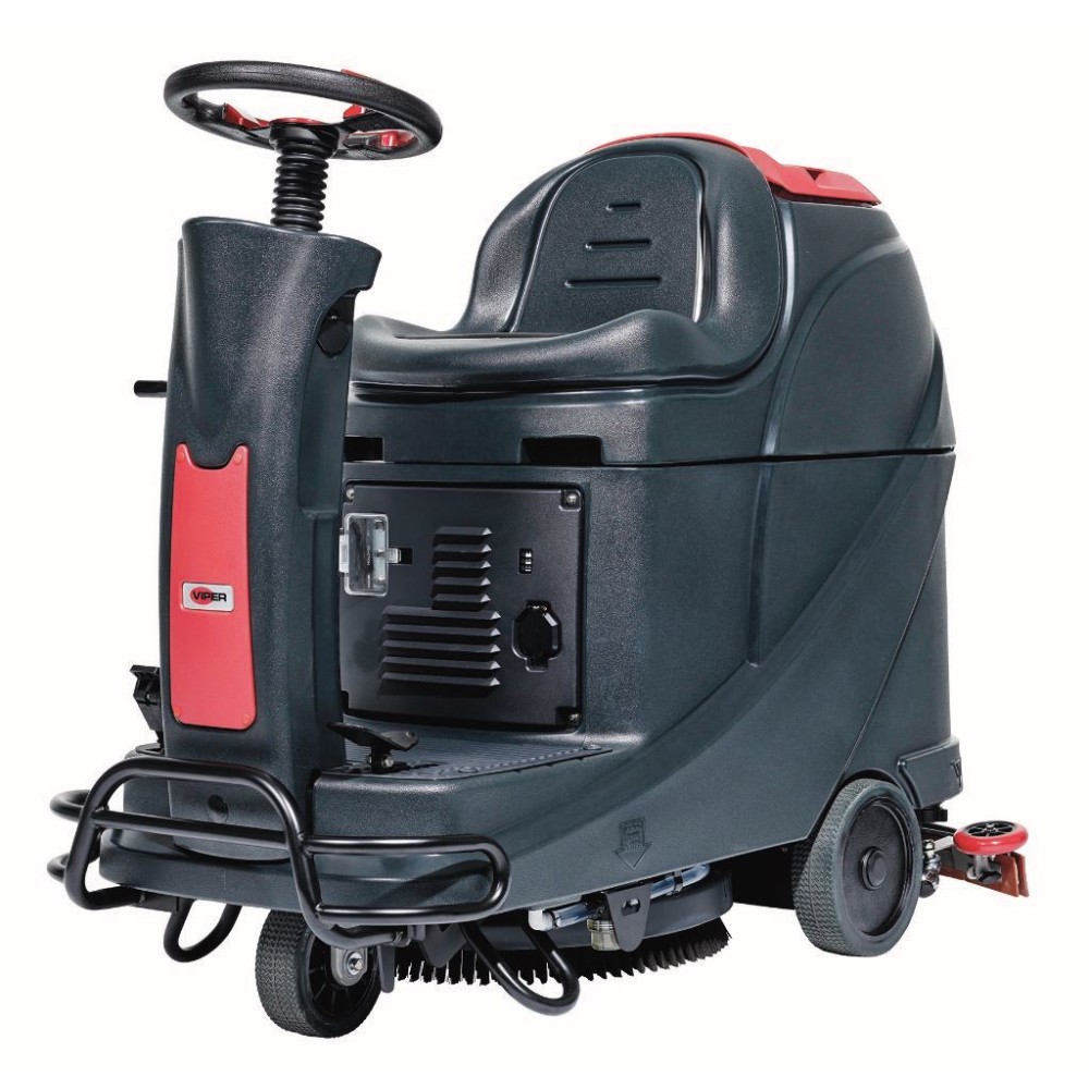 Nilfisk Viper AS530-TPPL Micro Ride-On Floor Scrubber, 20in Head Diameter MPN:AS530R-TPPL