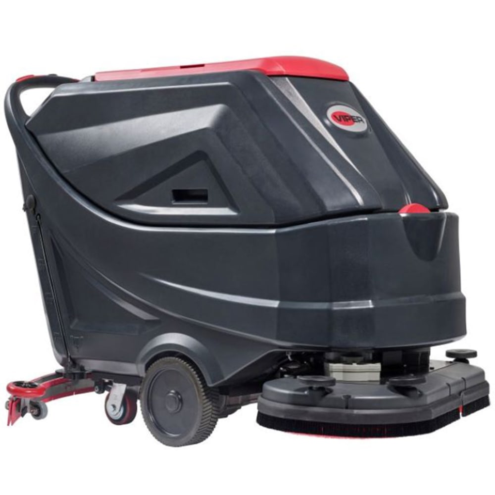 Nilfisk Viper AS7690T-312 Dual Disc Battery-Powered Traction Drive Walk-Behind Floor Scrubber, 30in Diameter MPN:AS7690T-312
