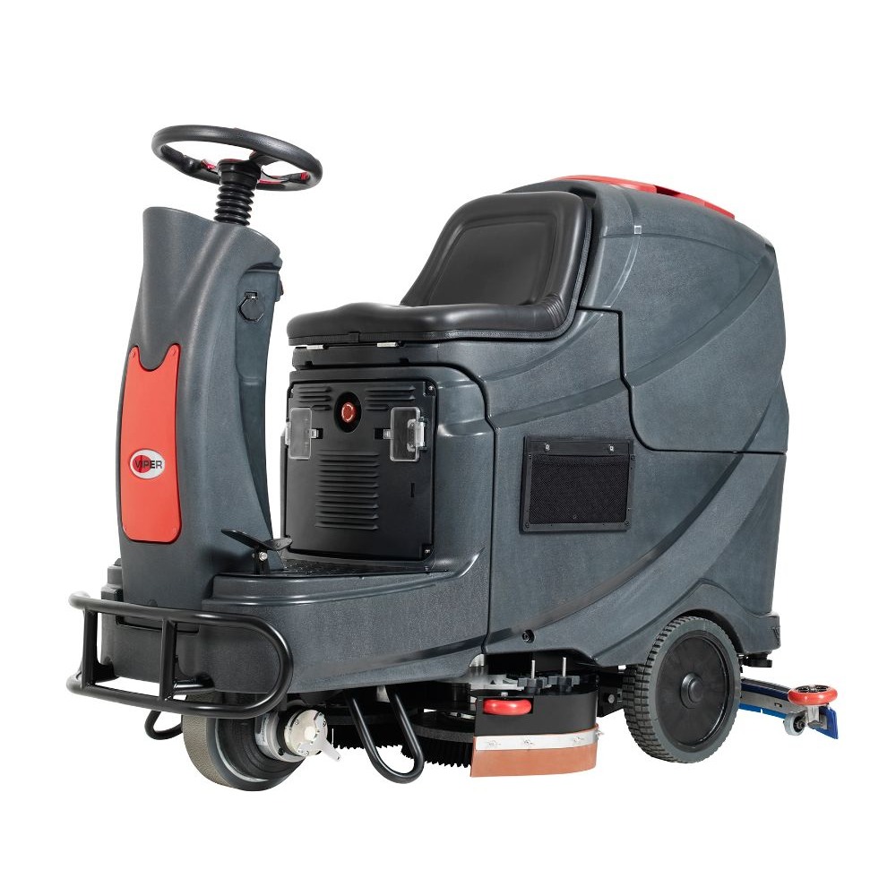 Nilfisk Viper AS850R-312 32in Disc Battery-Powered Ride-On Floor Scrubber MPN:AS850R-312