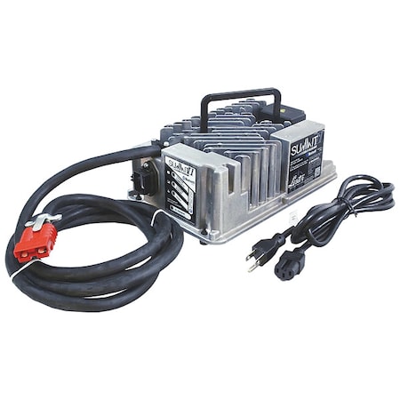 Battery Charger, 9 3/4 in L, Black MPN:797PA4