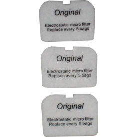 Nilfisk Exhaust Filters For Use With GD10 3 Filters/Pack 147 1089 500