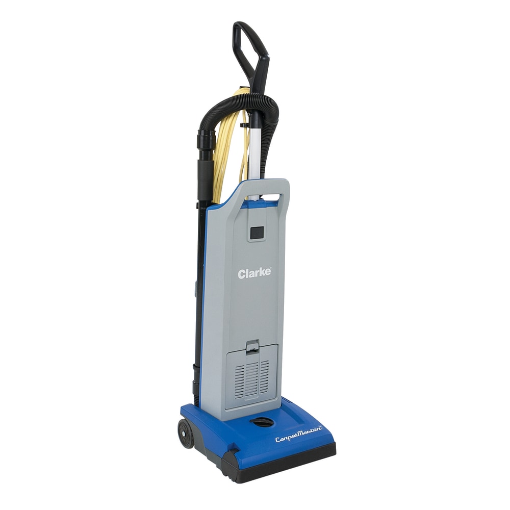 Clarke Upright Vacuum With Single Motor, 12in, Blue MPN:107407690