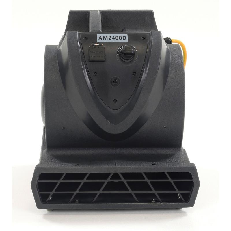 Clarke 3-Speed Air Mover, 18inH x 16inW x 16inD, 0.33 HP MPN:50000390