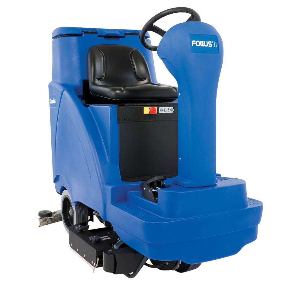 Clarke Floor Scrubber, Focus II Rider, 28in MPN:56114025
