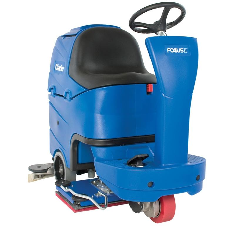 Clarke Floor Scrubber, Focus II Micro Rider, 28in MPN:56382631
