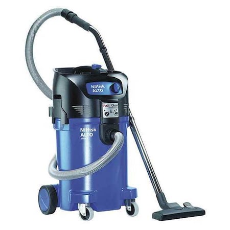 Attix 50 HEPA Vacuum, 12 gal., Wet/Dry, Hose Dia. 1-1/2